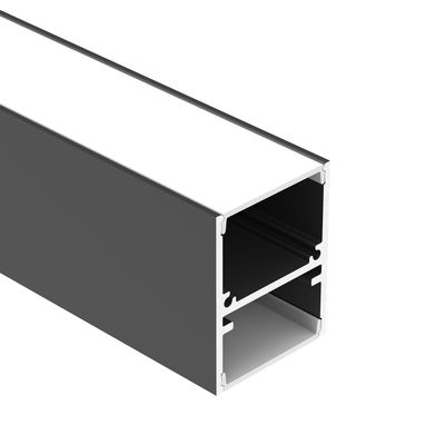 IP20 100lm/W auf und ab das Beleuchten von LED-Profil anodisierte Legierung 6063
