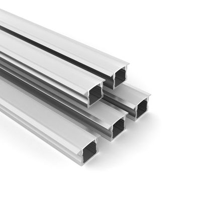 geführtes Streifenaluminiumprofil für vertieftes Aluminium-LED-Profil mit PC-Diffusorabdeckung
