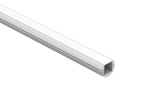 IP20 anodisierte geführte Verdrängung der Breiten-18mm Runde verschob PMMA
