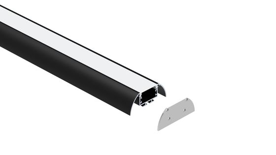 Geführtes Streifen-Aluminiumprofil 6063 T5 mit PC Diffusor für Handelsbeleuchtung