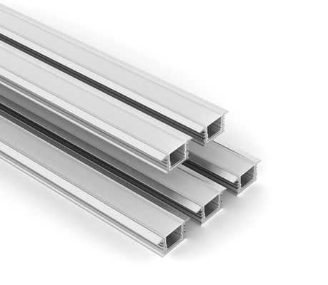 PC IP65, der wasserdichten LED-Kanal 6063 T5 für Küchen-Badezimmer-Beleuchtung sandstrahlt