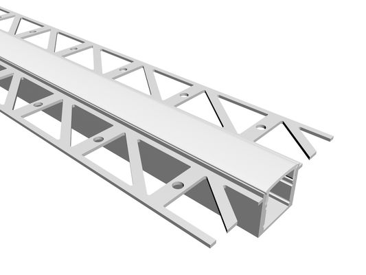 Fasergipsplatte vertiefte geführten Aluminiumprofil PC PMMA für Gips-Wand