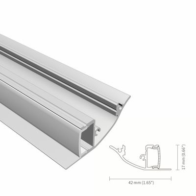 Guter Preis 6063 Spray-Beschichtung des Legierungs-an der Wand befestigte geführte Profil-Trockenmauer-Gips-K59 Online