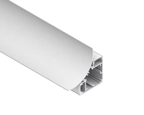 Auf und ab das Beleuchten 75*95mm des Aluminiumlegierungs-Profils des rand-Profil-6063