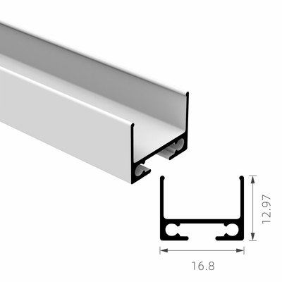 Guter Preis Profil verdrängte des Schwarz-6063 t5 Aluminium-LED Kühlkörper-Profile Online