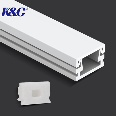 Streifen-Aluminiumprofil-Verdrängungs-Wohnungs-Kanal 6063 T5 LED