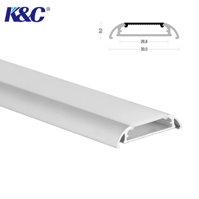 PMMA-PC Sandstrahlen T5 des Oberflächenberg-Aluminiumprofil-6063 für geführten Streifen