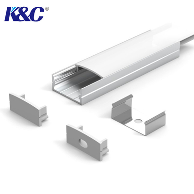 Geführte Legierung T5 des Profil-Aluminiumverdrängungs-Kanal-6063 anodisierte PMMA