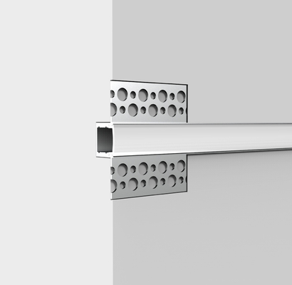 Guter Preis Anodisieren Sie,/beschichtendes geführtes Streifen-Licht-Aluminiumprofil anbrachte bündig Fasergipsplatte Online