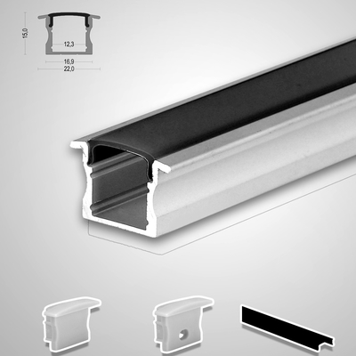 Guter Preis PC-Abdeckungs-Verdrängung vertiefte geführte Profil-PC-Diffusor Ugr-Aluminiumabdeckung für geführte lineare Lösung Online