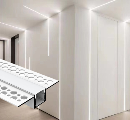 Guter Preis Vertieftes Trockenmauer-Gips-Gips-geführtes Aluminiumprofil für Licht der Decken-LED streift Aluminiumkanal ab Online