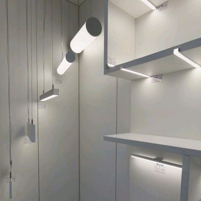 Dekorationen verschobene runde LED Verdrängung des LED-Aluminiumprofil-6063 T5 Durchmesser-120mm
